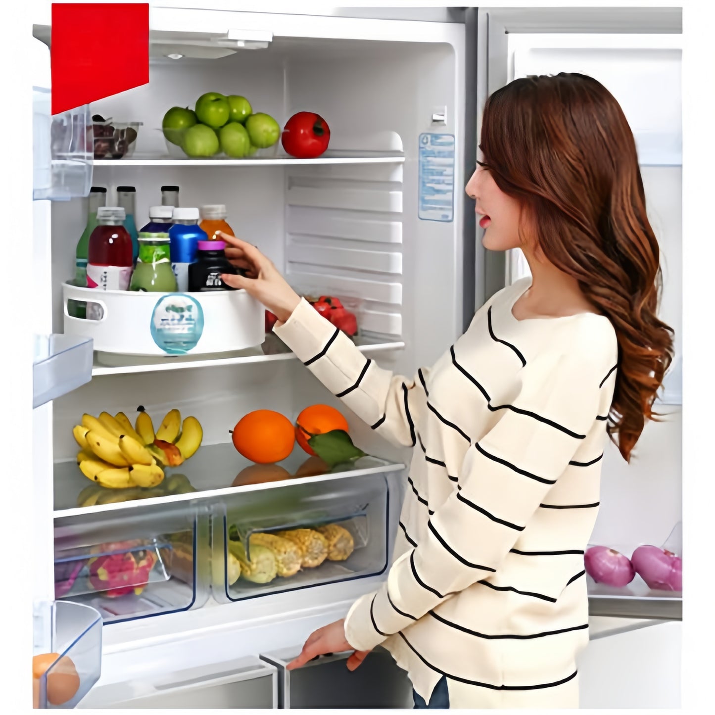 360° Rotating Holder Rack Tray