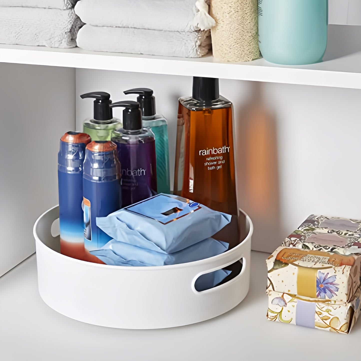 360° Rotating Holder Rack Tray