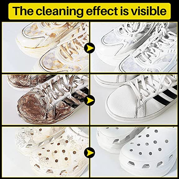 Shoe Cleaner Wipes Quickly Remove Dirt and Stains (2 pack) (80+80)