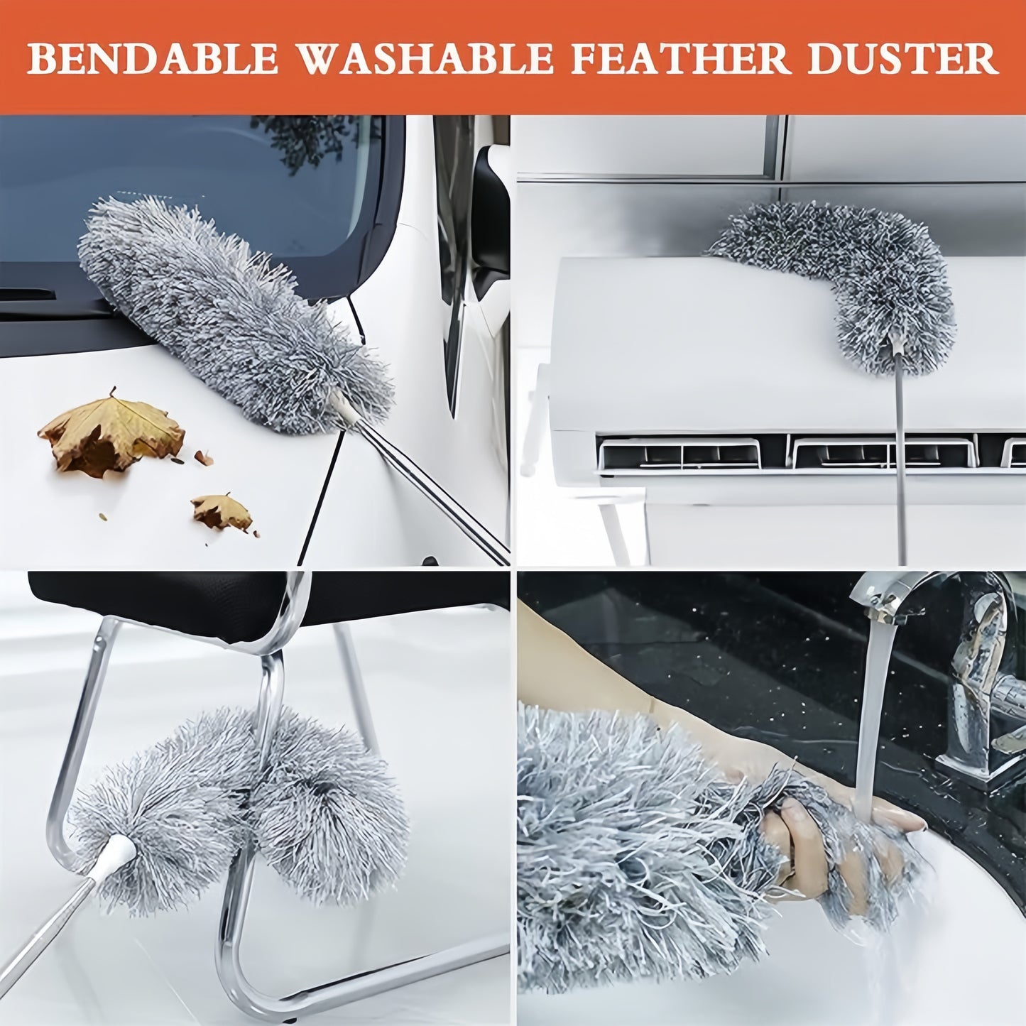 10-Feet Extendable Microfiber Duster