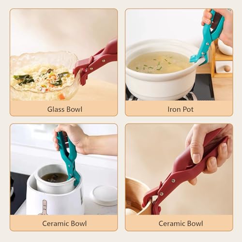 Anti-Scald Kitchen Gripper Clip for Hot Dishes & Bowls