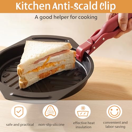 Anti-Scald Kitchen Gripper Clip for Hot Dishes & Bowls
