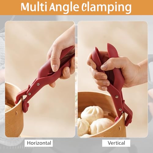 Anti-Scald Kitchen Gripper Clip for Hot Dishes & Bowls
