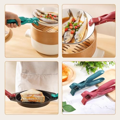 Anti-Scald Kitchen Gripper Clip for Hot Dishes & Bowls