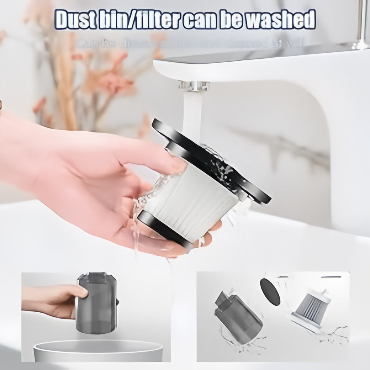 3 in 1 Car Vaccum Cleaner High Power Portable Mini Car Vaccum Cleaner