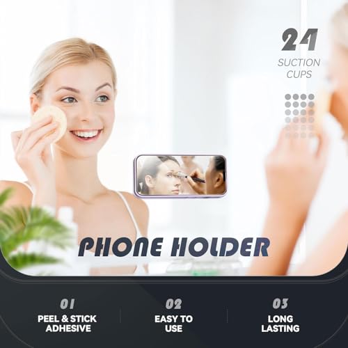 Double Sided Anti Slip Silicon Suction Cup Phone Case (2 pack)