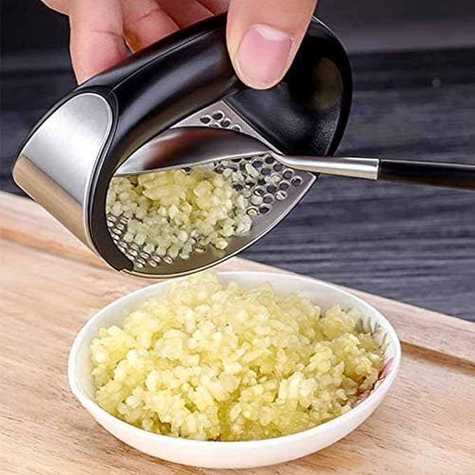Stainless Steel Garlic Press Crusher For Multipurpose
