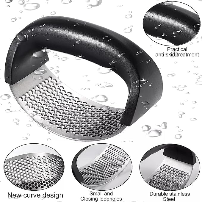 Stainless Steel Garlic Press Crusher For Multipurpose