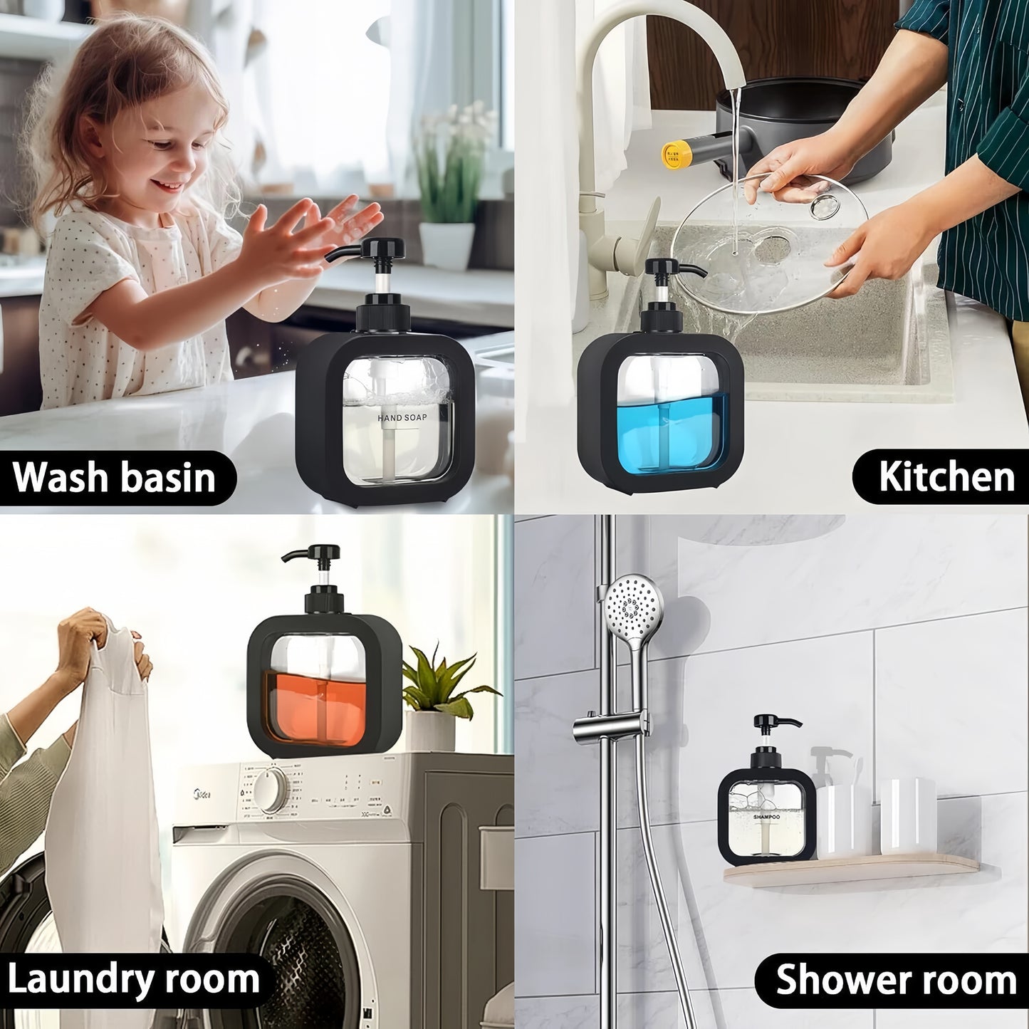 Soap Liquid Dispenser, Buy 1 Get 1 Free