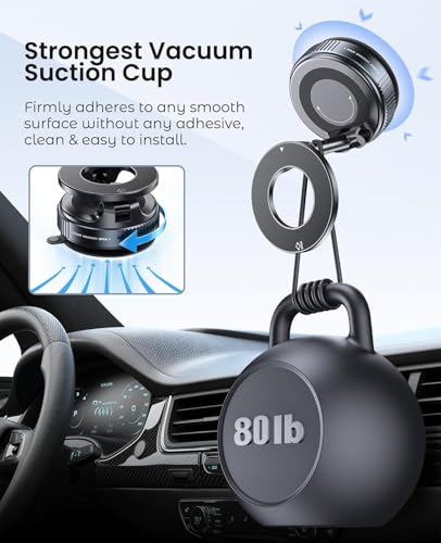 360 ° Vacuum Magnetic Phone Holder