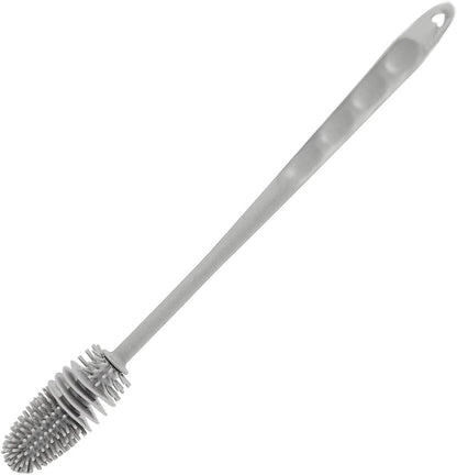 ⁠Long Handle Silicon Bottel Cleaner Brush For Washing Water Bottle (2 pack)