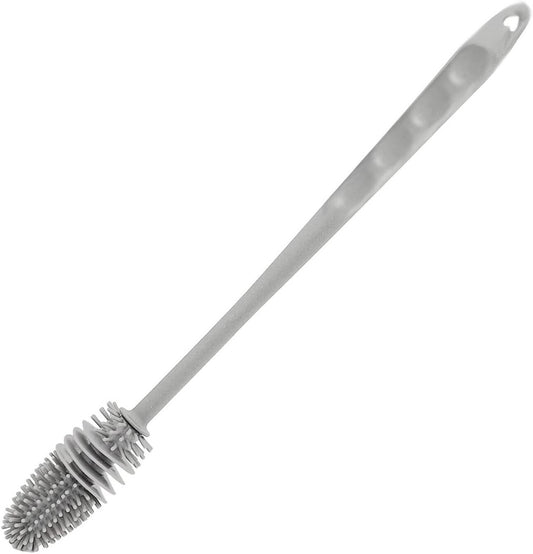 ⁠Long Handle Silicon Bottel Cleaner Brush For Washing Water Bottle (2 pack)