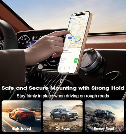 360 ° Vacuum Magnetic Phone Holder