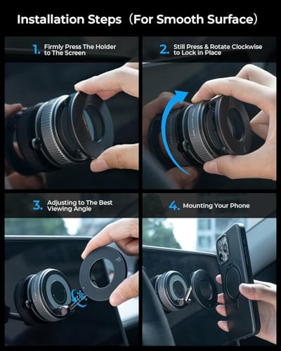 360 ° Vacuum Magnetic Phone Holder