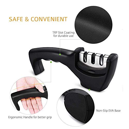 Knife Sharpener Manual 3 Stage Knives Sharpner Tool