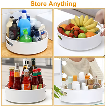 360° Rotating Holder Rack Tray