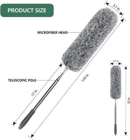 10-Feet Extendable Microfiber Duster