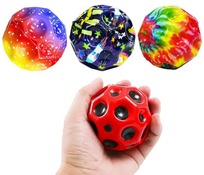 Moon Ball High Bounce Rubber Ball For Kids