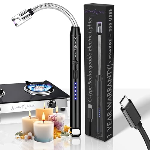 ⁠Multi purpose 360 degree Flexible Electric Rechargeable Plasma Gas Lighter