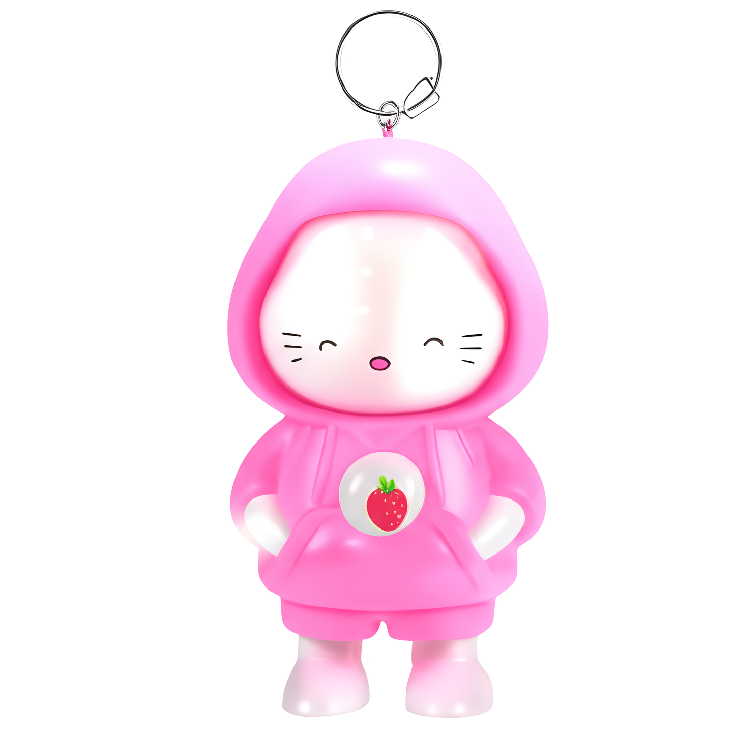 ⁠Toy Face changing Doll With Keychain Ring (2pack)