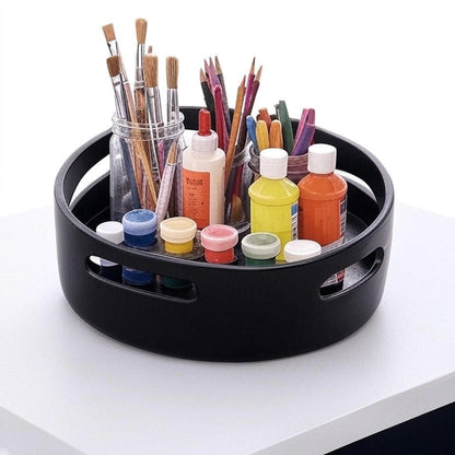 360° Rotating Holder Rack Tray