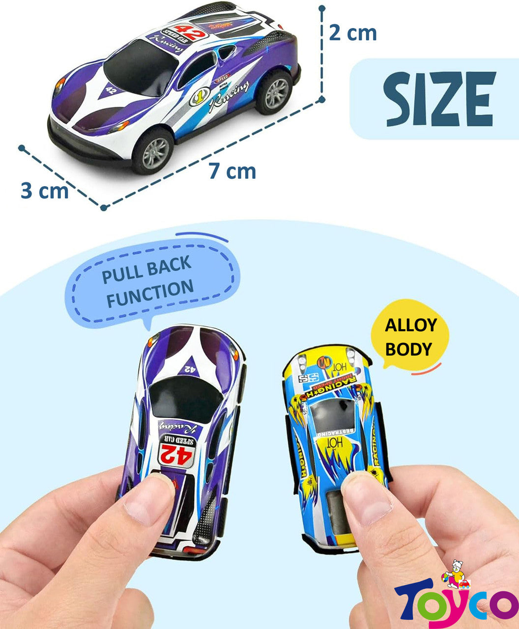 ⁠Mini Pull Back Car Keychain Toy, Buy 1 Get 1 Free