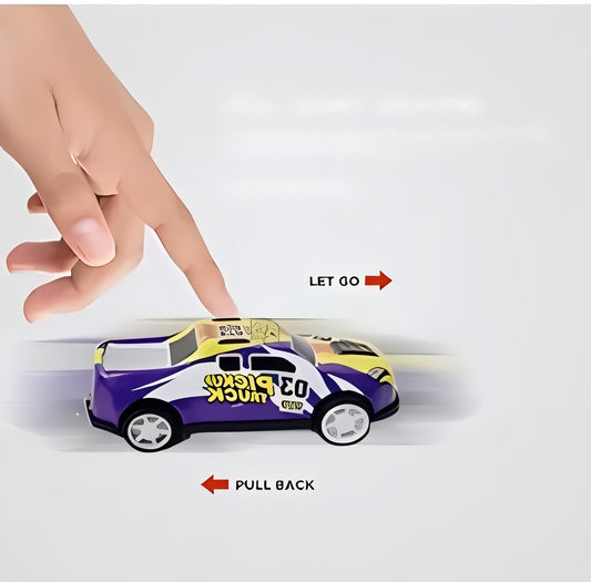 ⁠Mini Pull Back Car Keychain Toy, Buy 1 Get 1 Free